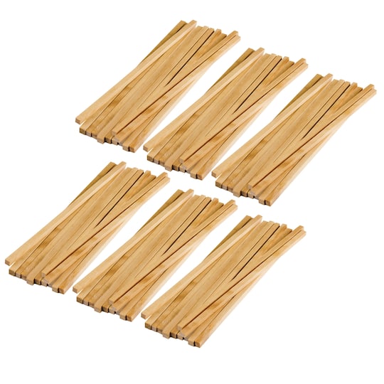 Teacher Created Resources STEM Basics Square Wood Dowels, 6 packs of 12